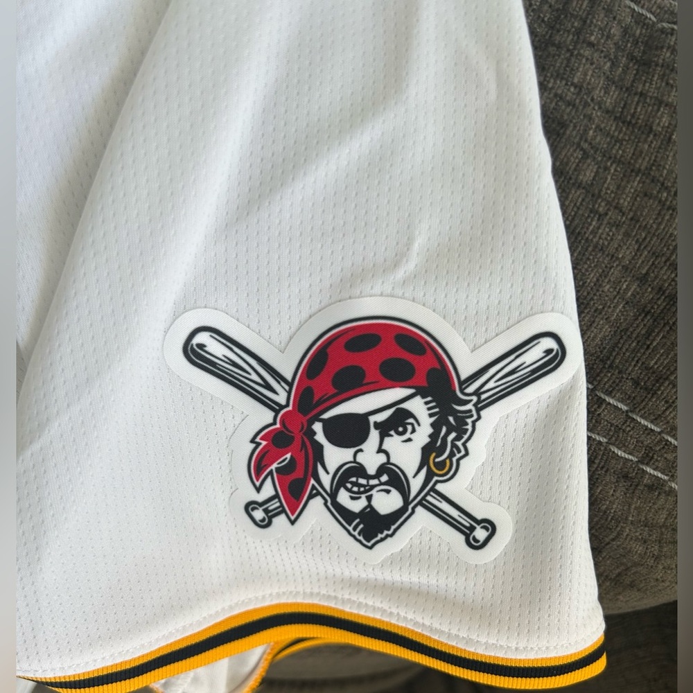 Nike Authentic Pittsburgh Pirates Paul Skenes #30 Limited Jersey Men’s Sz: M - Picture 7 of 9